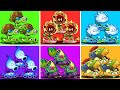 6 Pair Plants &amp; Vine Battlez - Who Will Win? - PvZ 2 Team Plant vs Team Plant