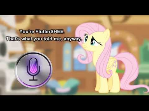 fluttershy-and-siri-have-a-conversation-🍉