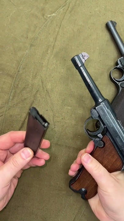 Пистолет ЛЮГЕР МЕЛКАШКА !!! Вы такое не видели ! Luger 22 lr - YouTube