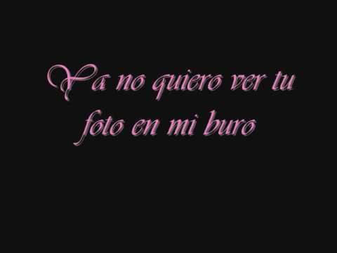 ya no quiero con letra