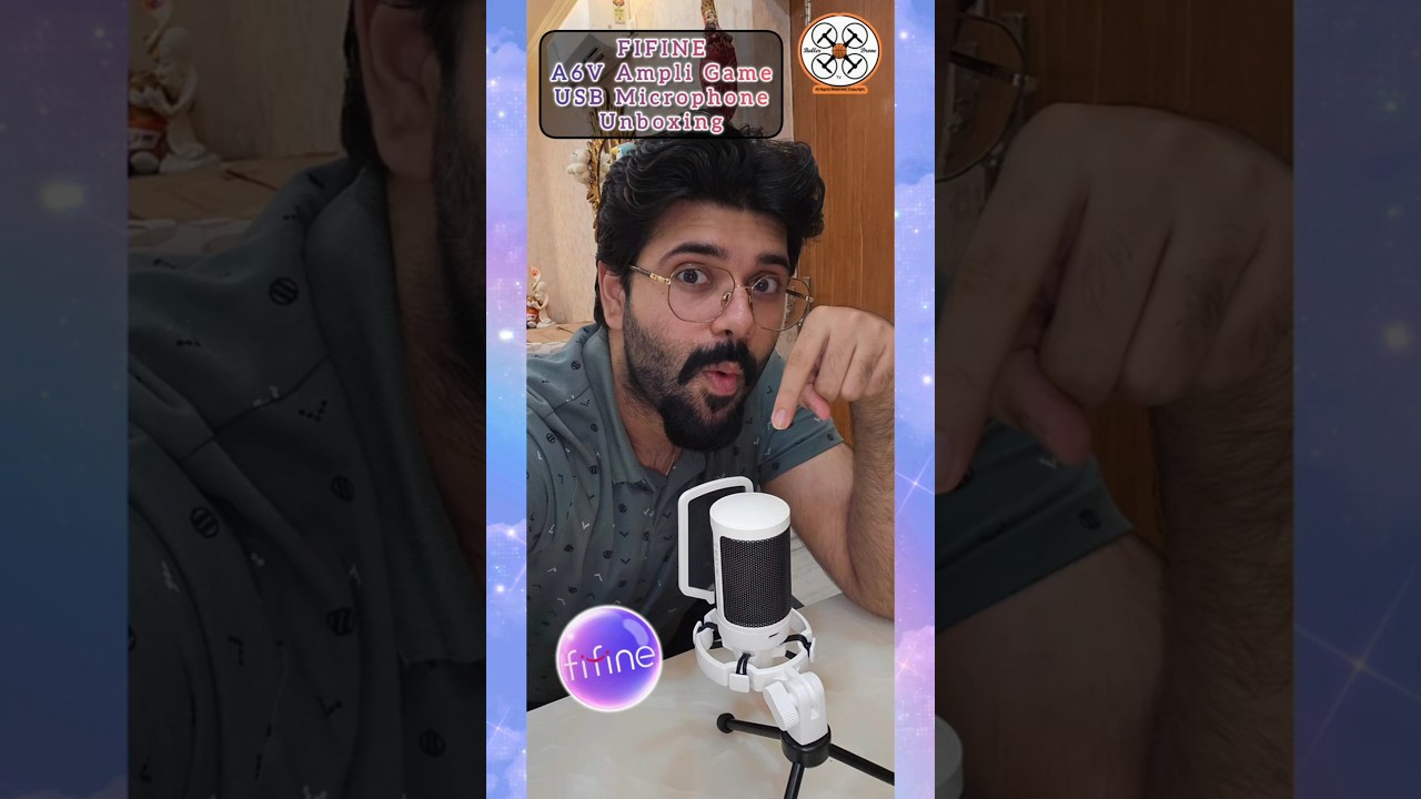 Fifine Gaming Microphone Unboxing #fifine #fifinemicrophone #unboxing #gaming
