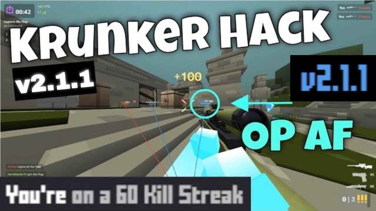 Como descargar hacks para krunker 2.1.1 en ubuntu - YouTube