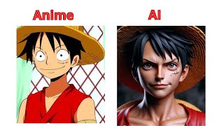 One Piece Characters in Real Life Generated by AI