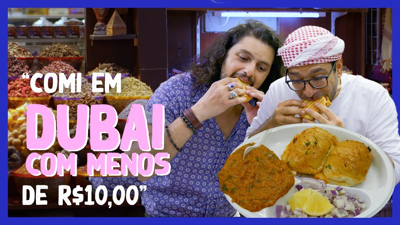 A VERDADEIRA DUBAI: COMIDA RAIZ E BARATA NO LADO ANTIGO DA CIDADE | Viagem Dubai | Mohamad Hindi