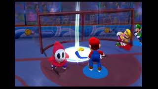 Mario Sports Mix: Hockey Mario Stadium 2 Player 60fps
