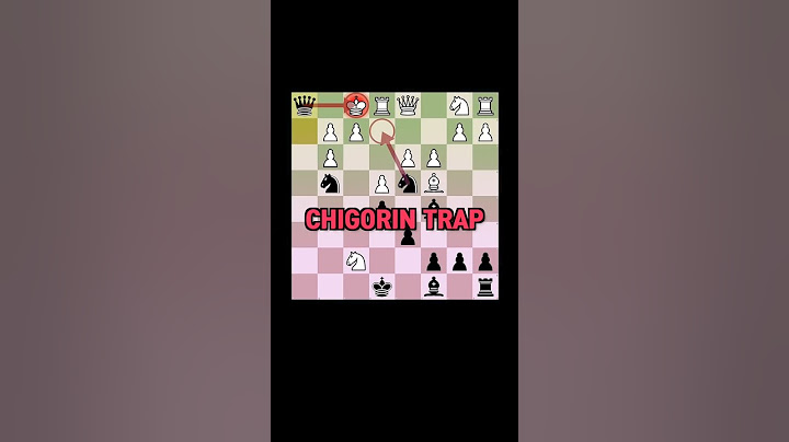 Song of Chigorin Trap