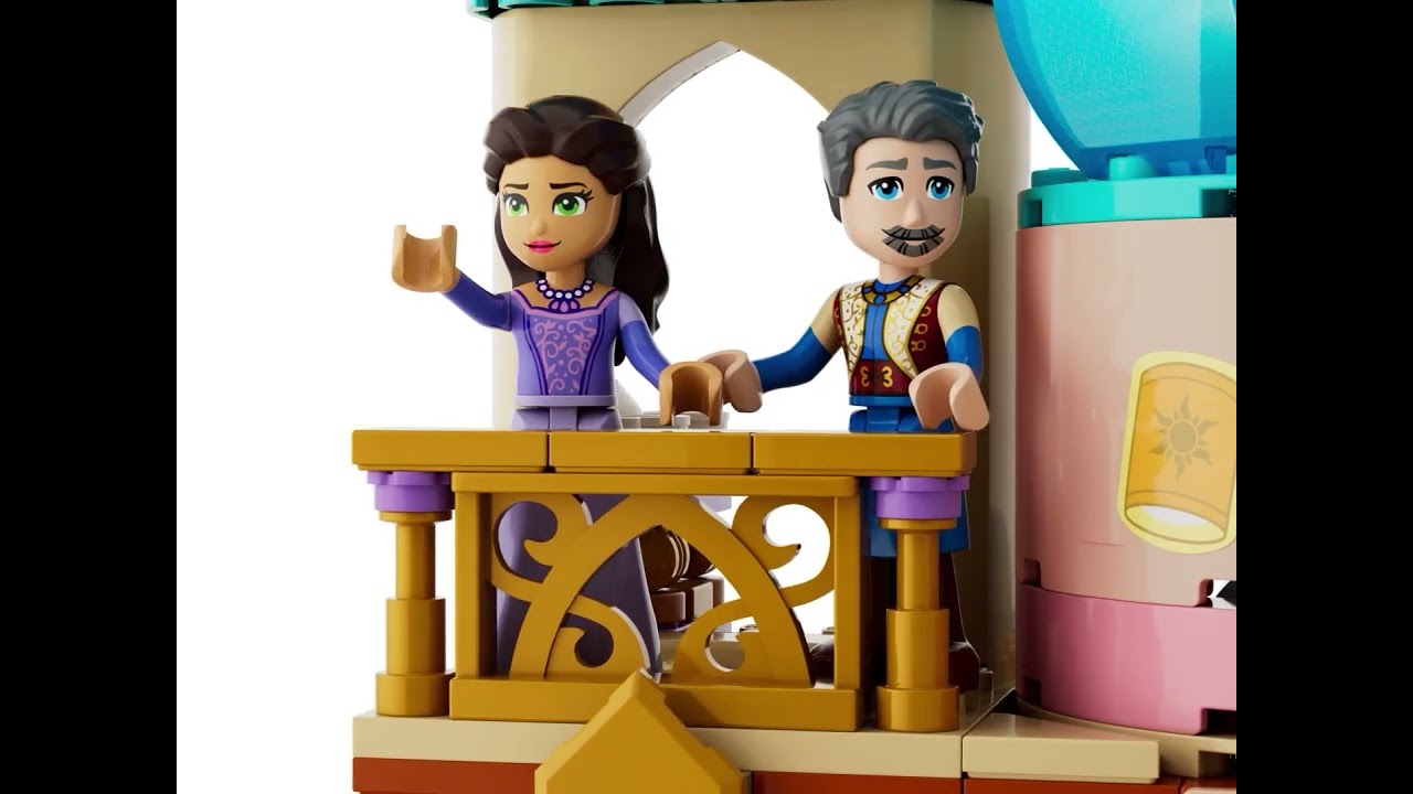 LEGO ǀ Disney Princess Rapunzel'in Şatosu 43297 - 6 Yaş ve Üzeri