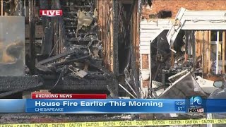 Multiple houses damaged by fire; minor injuries reported