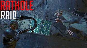 Raiding Hidden Tek Rathole For INSANE LOOT! - ARK