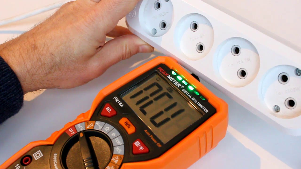 PM18A  мультиметр PEAKMETER, обзор функциональности