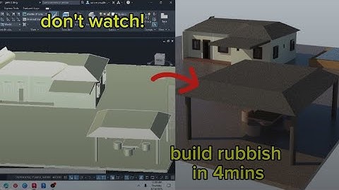 Building a modern house in 4 mins (time lapse)