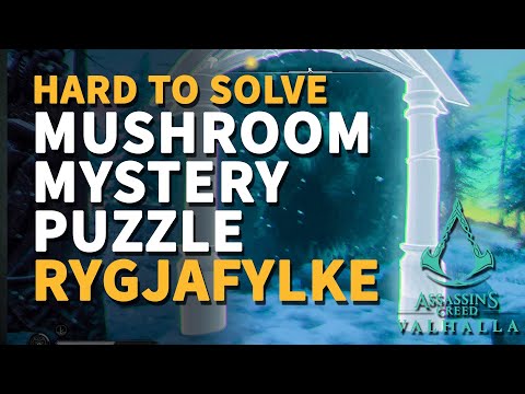 Mushroom Mystery Puzzle Solution Assassin's Creed Valhalla (Fly Agaric)