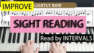 INTERVALS Improve your SIGHT READING More Music Sheets