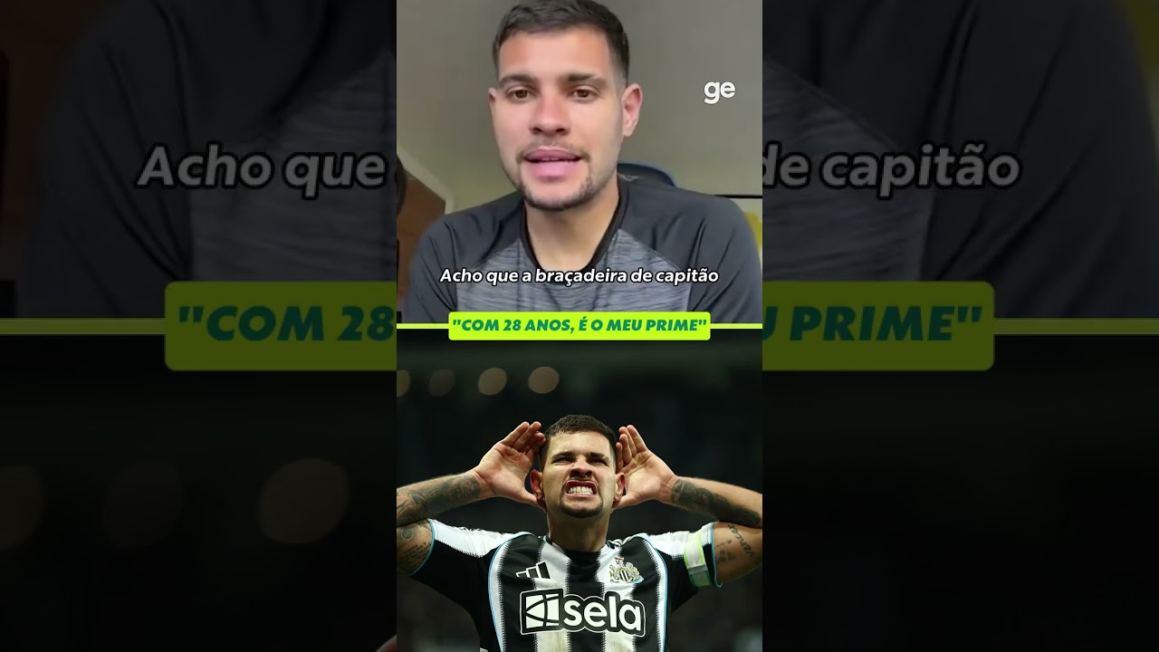BRUNO GUIMARÃES DISSE ESTAR EM SEU PRIME NA CARREIRA | #shorts | ge.globo