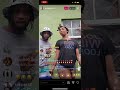 Iwaata and pretty pretty on instagram live showing love