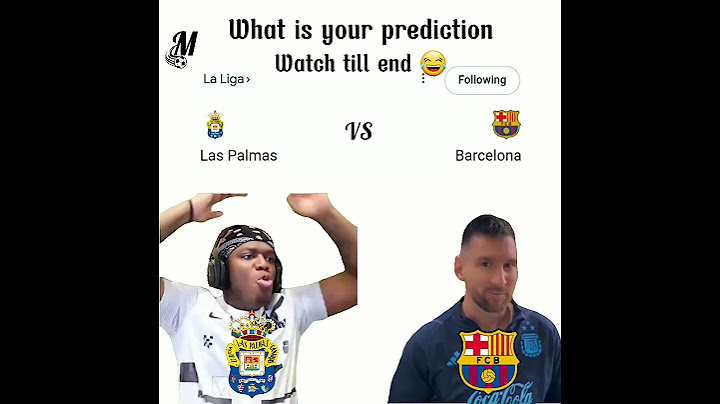 Las palmas VS Barcelona| La liga #football #fyp