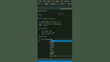 Palindrome Number or Not Program in C#