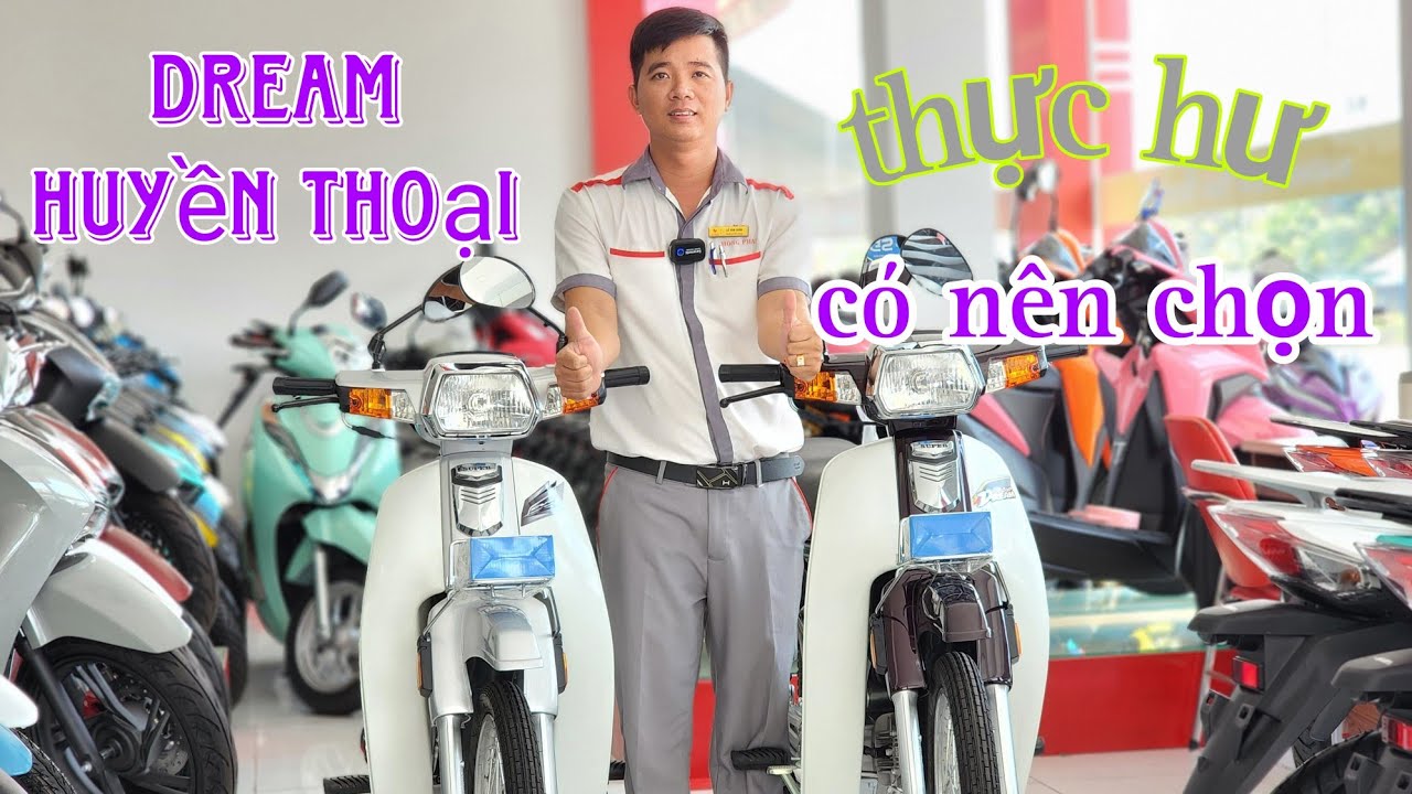 xe super Dream huyền thoại lộ diện bất ngờ tại siêu thị xe BD
