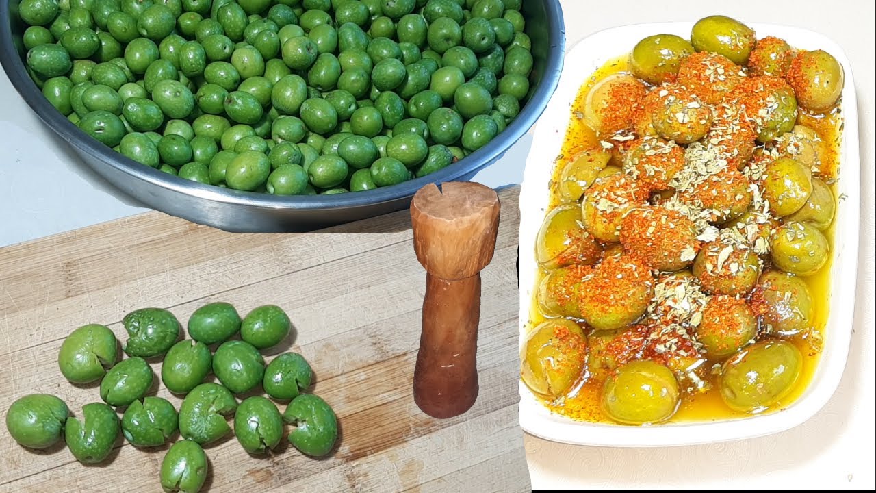 Kırma Çetişte Zeytin  Nasıl Yapılır Tatlandırılır İki Yıl Kalsa Erimez