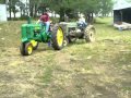 Loading my grandfather's 1949 John Deere A