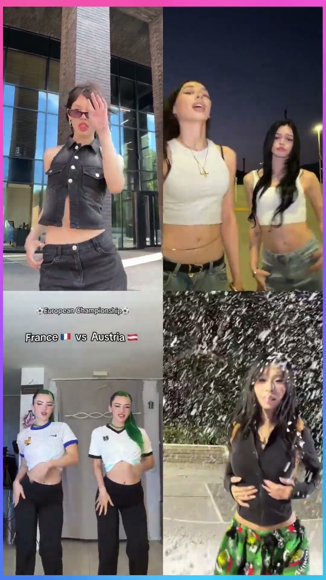 Avivuni x Elsarca x Dilara x Amelia #shorts #dance #tiktok