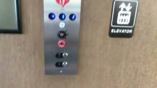 Dover SPF/Otis Elevonic 411M elevators - DeBartolo Hall - Youngstown State University - OH