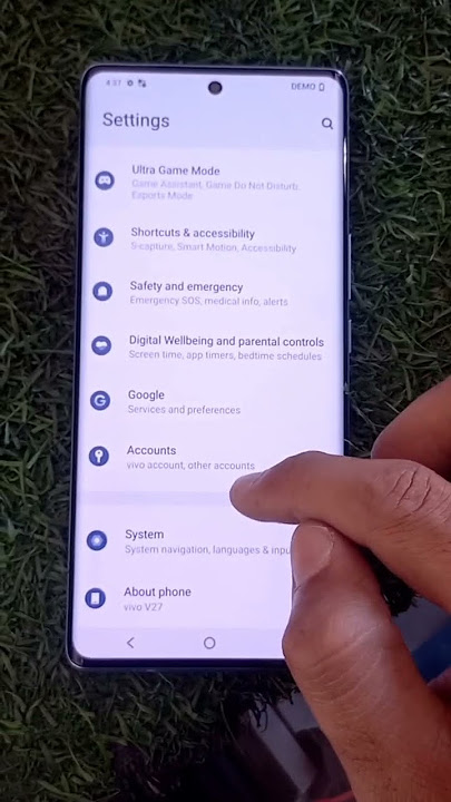 HOW TO RESET VIVO V27 #shortsvideo #shorts #short