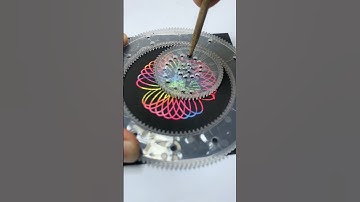 Amazing Spirograph ASMR #asmr #satisfying #odlysatisfying #relax #art #shortvideo