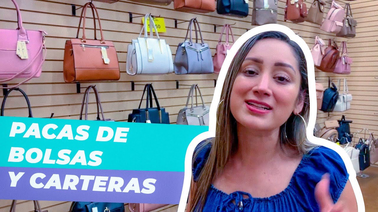 Distribuidora directa de bolsos alta calidad por mayoreo - Pacas de bolsas YouTube