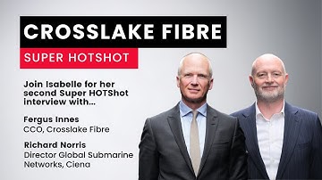 Super HOTShot interview with Crosslake Fibre and Ciena