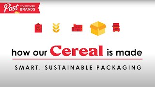 How Post® Cereal Is Made—Smart, Sustainable Packaging