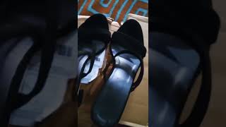Black Block Heel Sandals for Women | Stylish Ankle Strap Heels 👠✨