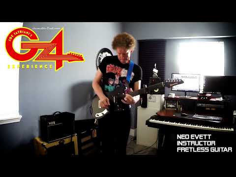 Ned Evett G4 Fretless Guitar Promo Video