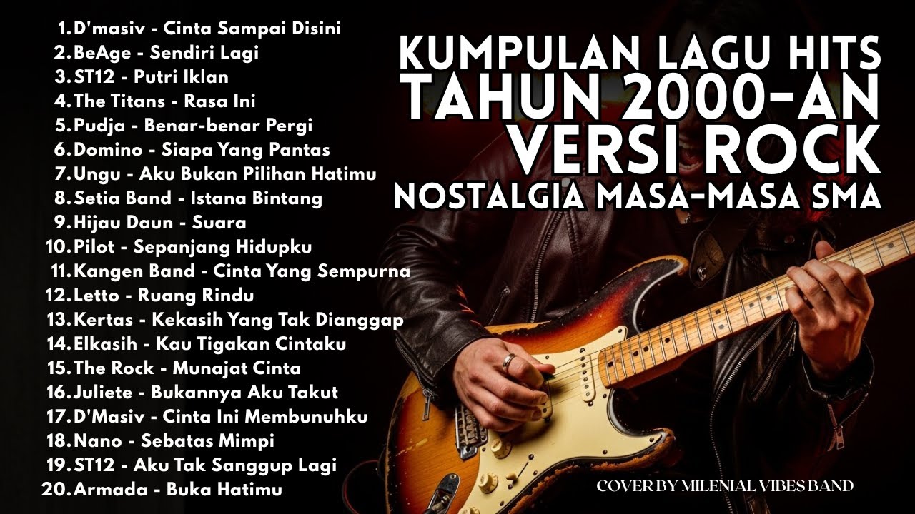 LAGU 2000-AN HITS INDONESIA VERSI ROCK BIKIN SEMANGAT KERJA | Playlist Full Album Ngopi Pagi Hari