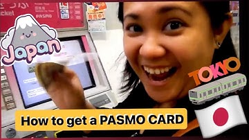 How to get a PASMO Card | Tokyo, Japan 🇯🇵