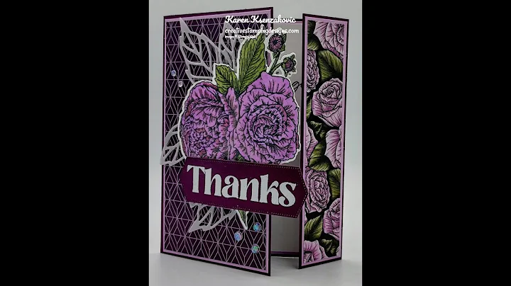 Stampin' Up! Fragrant Flowers Fun Fold Video Tutor...