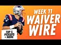 Week 11 Waiver Wire Pickup Help | Fantasy Football Prophets 2021