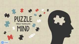 Puzzle Mind - Prezi Template