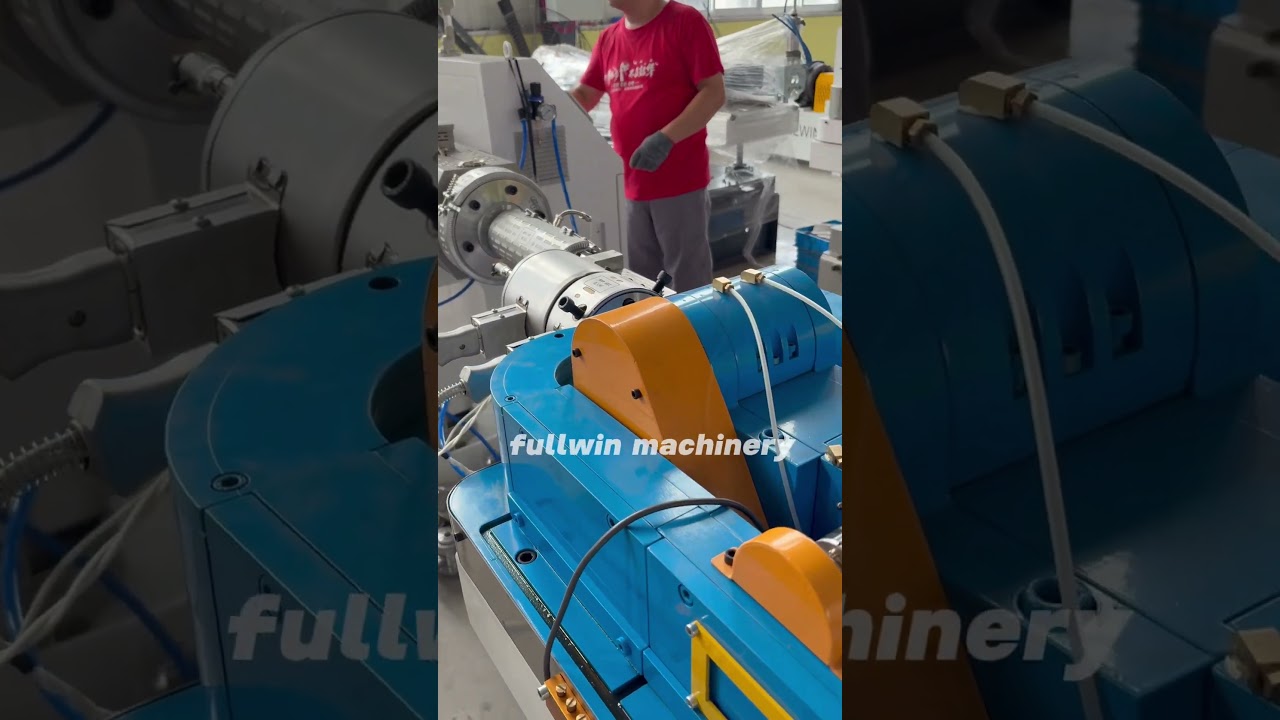 Flexible electric hose pipe making machine