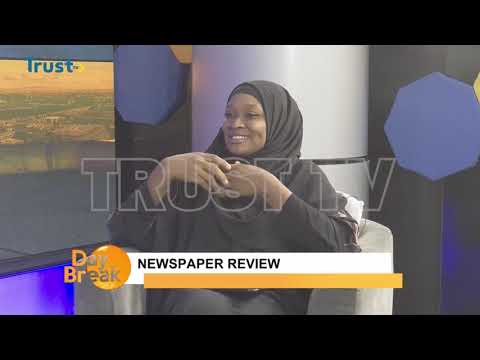 DAILY BREAK:  NEWSPAPER REVIEW  | TRUST TV