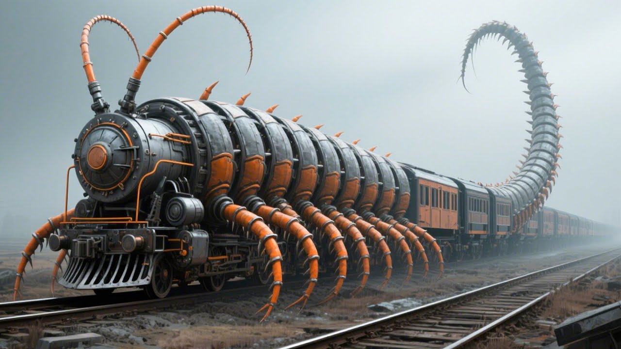 Grotesque Train The Craziest Trains in History - How Did These Even Work - YouTube