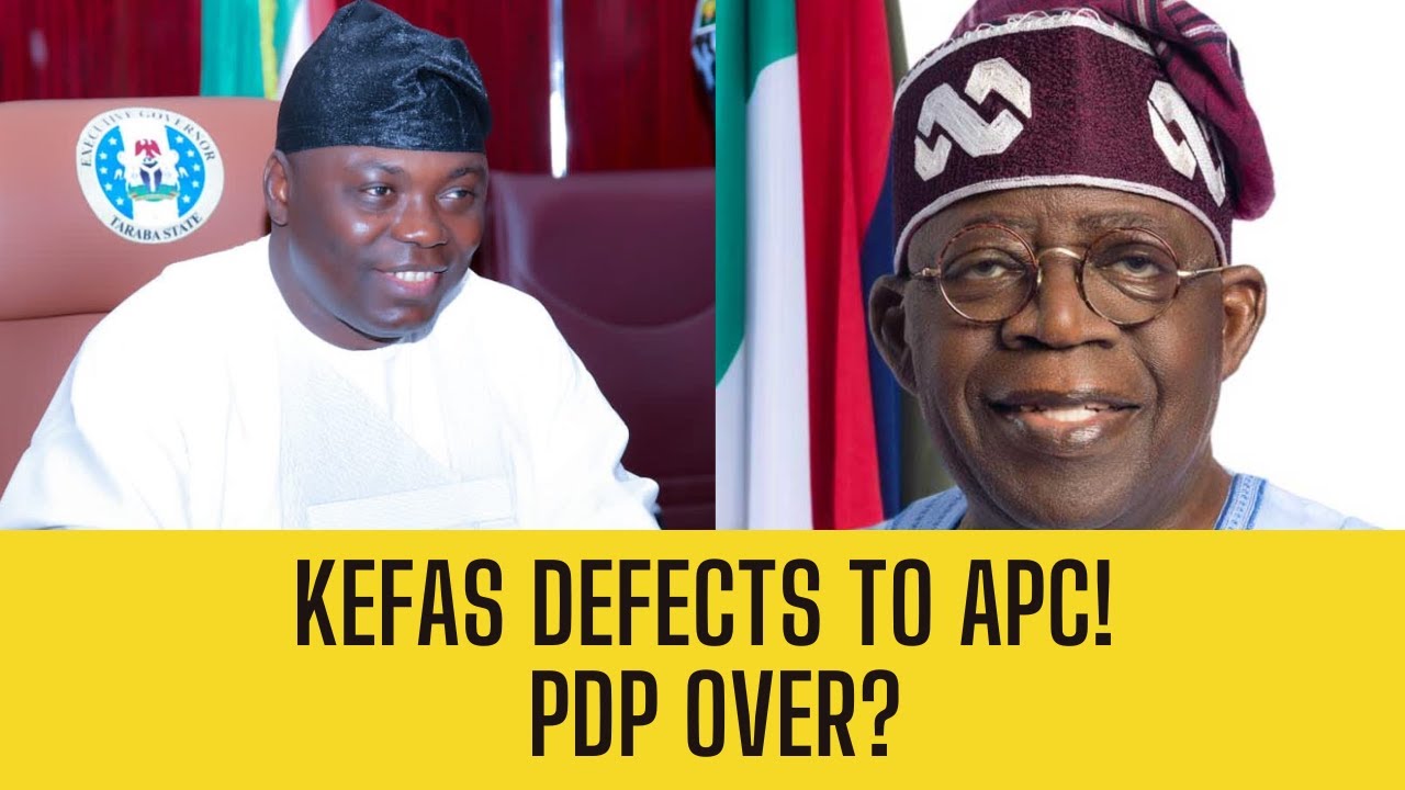 Кефас переходит в APC! Губернатор штата Тараба перешел из PDP в APC.
