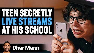 Tieners streamen stiekem live op school | Dhar Mann Studios