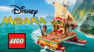 LEGO DISNEY 2023 - MOANA'S WAYFINDING BOAT (SET 43210) Moana's Wayfinding Boat - Speed Build