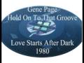 Gene Page - Hold On To That Groove