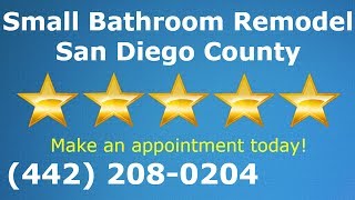 Small Bathroom Remodel Bonita Ca