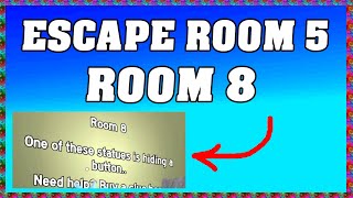 ROOM 8 in Roblox ESCAPE ROOM 5 🌟 screenshot 5