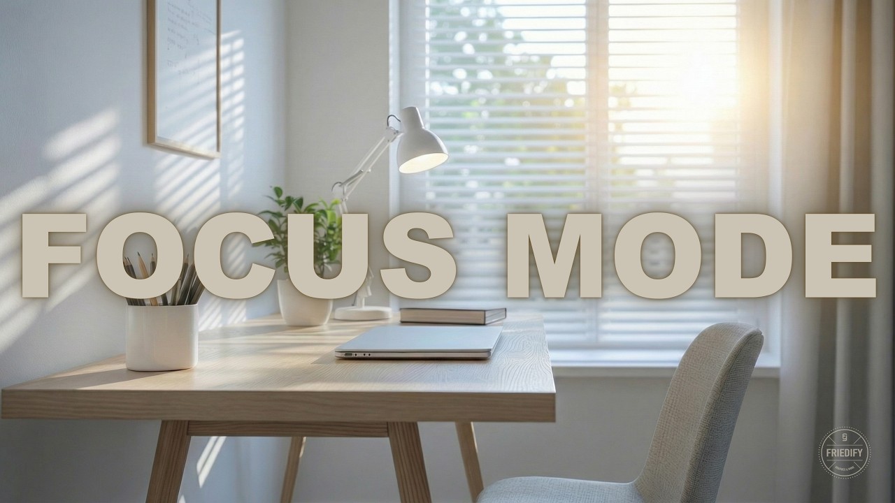 FOCUS MODE 🎧 Deep Focus Music for Studying, Working & Concentration