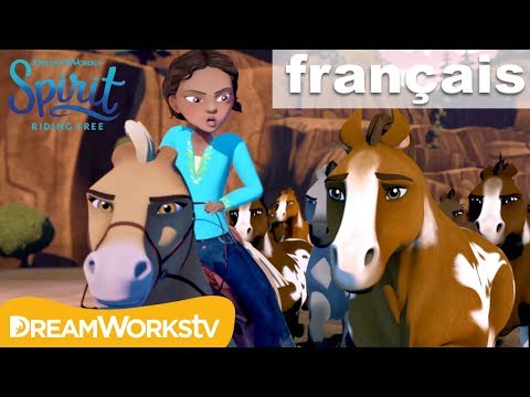 La débandade ! | SPIRIT AU GALOP EN TOUTE LIBERTÉ @DreamWorksTVFrancais