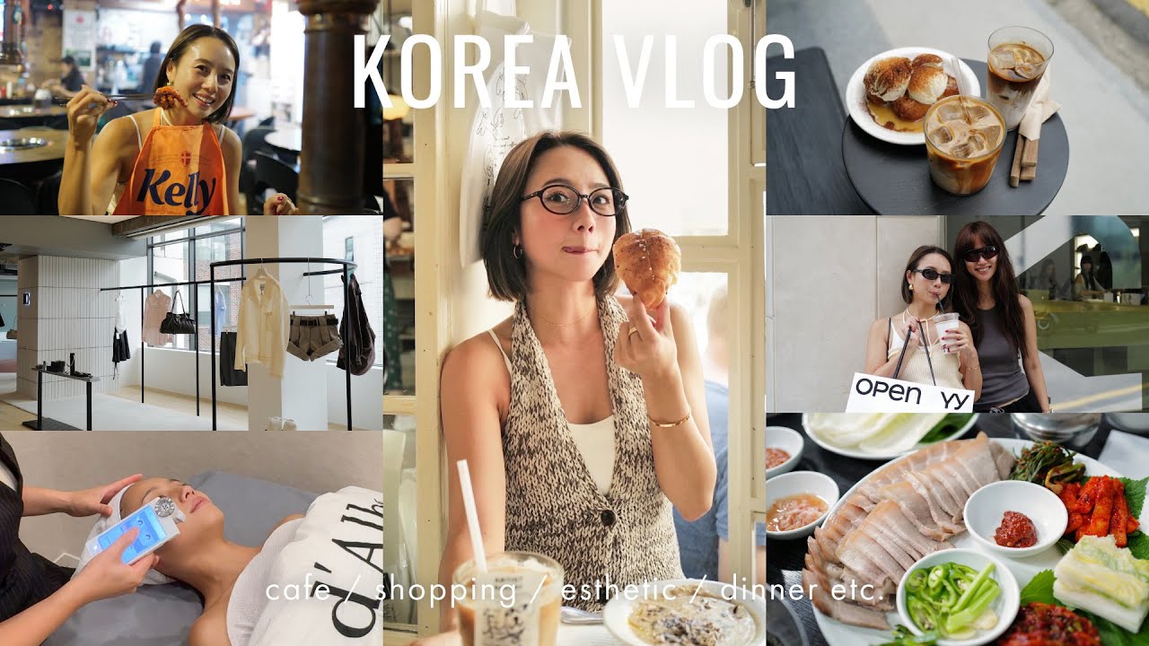 【韓国Vlog】食べて歩いて満たされた5泊6日🇰🇷☀️韓国料理/エステ/お買い物